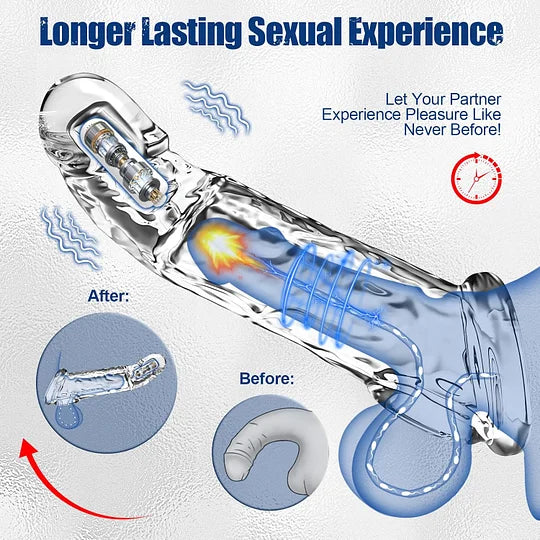 ๐ฅ๐ 2025 HOT Deal ๐ฅ Reusable Penis Extension Vibrator โ Makes You Longer, Harder & Unstoppable ๐