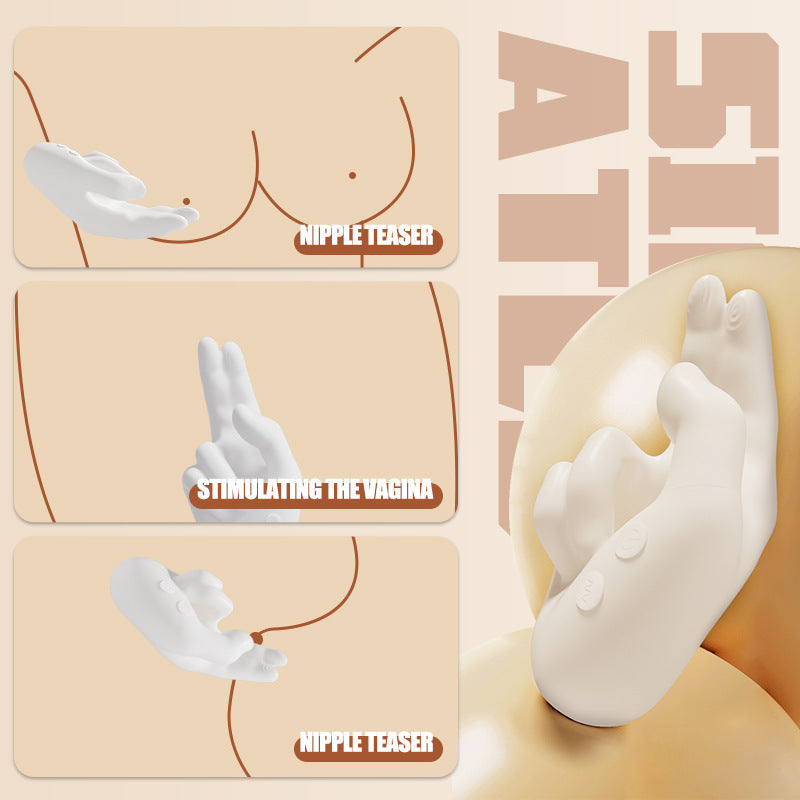 🔥🎁 2025 HOT Deal 💥SecretPulse Finger Vibrator | Couples Play, Discreet, Rechargeable