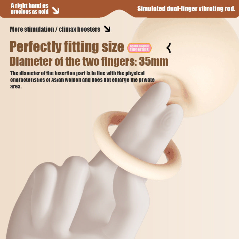 🔥🎁 2025 HOT Deal 💥SecretPulse Finger Vibrator | Couples Play, Discreet, Rechargeable